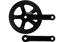 Фото: Система шатунов PROWHEEL Forged 2N, 32T, 127мм, Черный