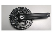 Фото: Система шатунов PROWHEEL SUOLO-901, (40/30/22T), 175мм, 9ск., Черный