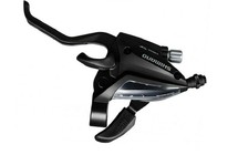 Фото: Шифтер/торм. ручка SHIMANO Tourney ST-EF500-L, 3ск, Чёрный