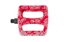Фото: Педали ODYSSEY Twisted PRO, ось 9/16, Monogram All-Over RED