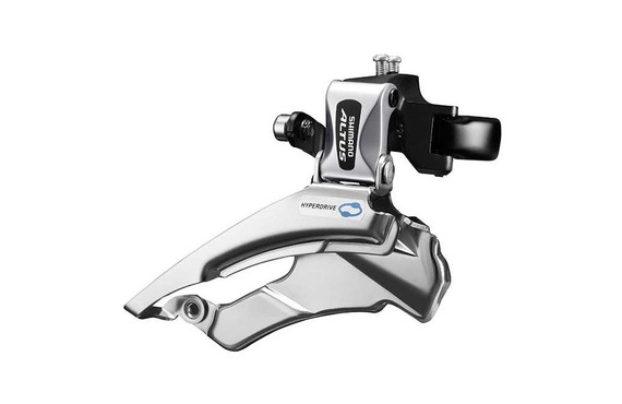 Фото: Передний переключатель SHIMANO Altus FD-M313, 3х8 ск., ун-я тяга, ун-й хомут