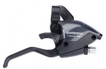 Фото: Шифтер/торм. ручка SHIMANO Tourney ST-EF51-7R, 7 ск. Черный, Длинный рычаг