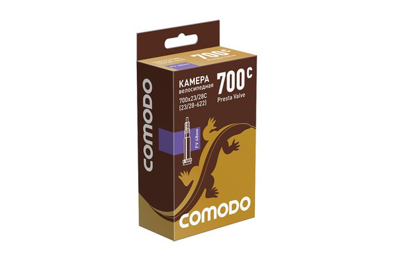 Фото: Камера 700 x 23/28C COMODO Велониппель 60мм