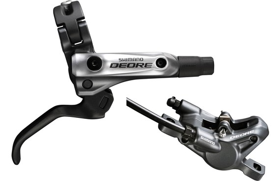 Фото: Тормоз дисковый гидр. SHIMANO Deore M615, 1300мм, Черный/Серый