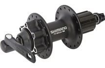 Фото: Втулка задняя SHIMANO Deore FH-M525 (32H), под кассету 8/9ск, 6-болт, QR, Черный