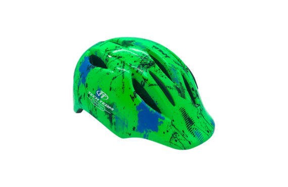 Фото: Шлем велосипедный детский TECH TEAM Gravity 300, Зеленый