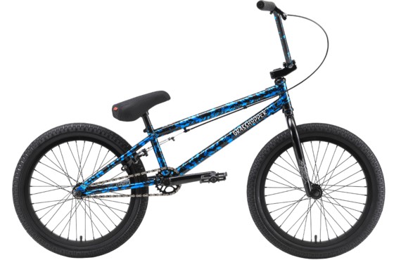 Фото: Велосипед BMX TECH TEAM GRASSHOPPER 20.5, Синий/Чёрный