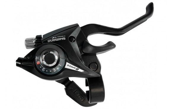 Фото: Шифтер/торм. ручка SHIMANO Tourney ST-EF51-AL, 8ск, Черный