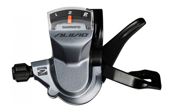 Фото: Шифтер SHIMANO Alivio SL-M4000, 3ск, Левый, Серый