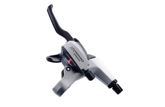 Фото: Шифтер/торм. ручка SHIMANO Deore LX ST-M580, 3ск, Серый