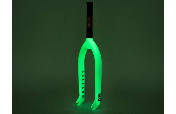 Фото: Вилка BMX ODYSSEY R-25 Светящийся в темноте белый