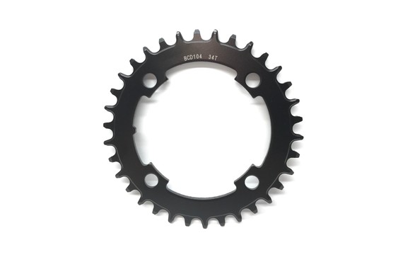 Фото: Звезда передняя SHUN SHING MTB-03A, Narrow Wide, 38T, 9/10/11ск, Черный