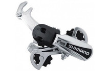 Фото: Задний переключатель SHIMANO Tourney TY21-B SS, 6-7ск, крепление на ось