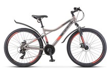 Фото: Велосипед STELS Navigator 610MD, V050, рама 14, цвет Серый/Красный