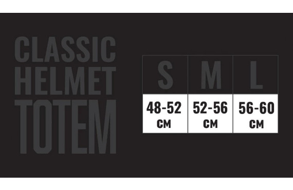Фото: Шлем велосипедный TOTEM Classic M, Чёрный матовый