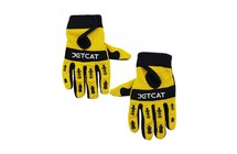 Фото: Велоперчатки детские JETCAT PRO, размер M, Жёлтый/Чёрный