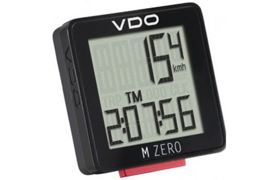 Фото: Велокомпьютер  VDO M-ZERO WR, Проводной, Черный