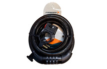 Фото: Трос-замок FORWARD GD11-925 12х1200мм, с шифром, Чёрный
