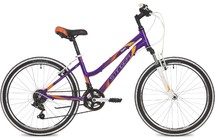 Фото: Велосипед STINGER Laguna, 24, Рама 12, Фиолетовый