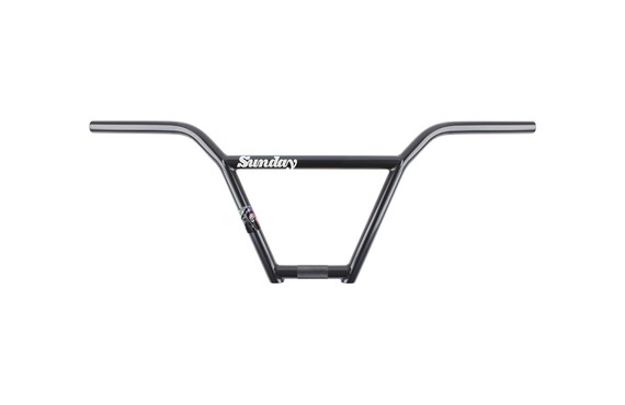 Фото: Руль BMX SUNDAY Street Sweeper 4-PC, ширина 735мм, подъём 9.25, Черный