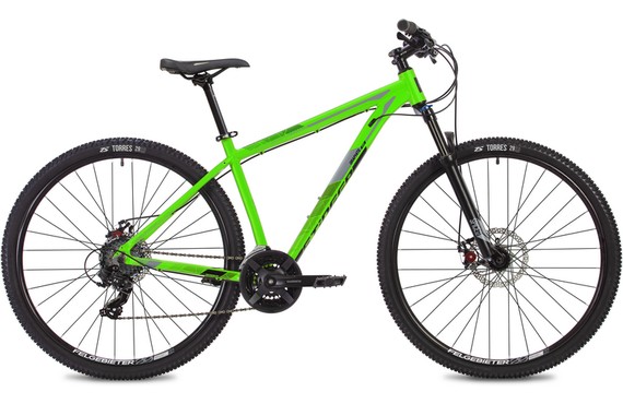 Фото: Велосипед STINGER GRAPHITE STD, 29 рама 18 Зелёный