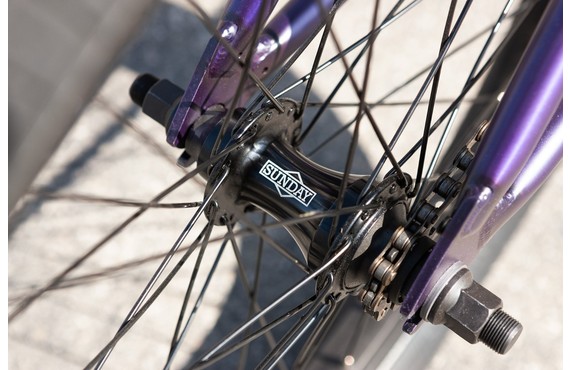 Фото: Велосипед BMX SUNDAY Scout 20.75 Matte Trans Purple