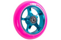 Фото: Колесо для самоката TECH TEAM Iris 110мм Голубой/Розовый