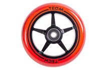 Фото: Колесо для самоката TECH TEAM Scout 110мм Чёрный/Красный