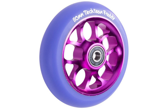 Фото: Колесо для самоката TECH TEAM Freddy 110мм Фиолетовый