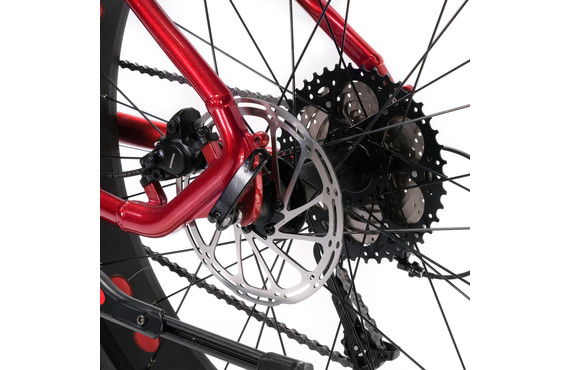 Фото: Велосипед Fat Bike SUNPEED Spark 26, рама 19 Красный