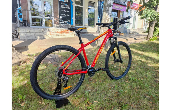 Фото: Велосипед MERIDA Big Nine 60-2x, 29, рама L, красно-оранжевый
