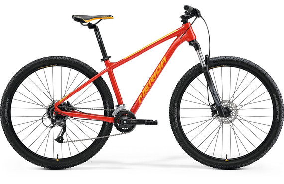 Фото: Велосипед MERIDA Big Nine 60-2x, 29, рама M, красно-оранжевый