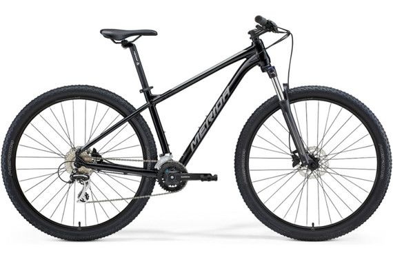 Фото: Велосипед MERIDA Big Nine 20-2x, 29, рама L, Черно-серебристый глянец