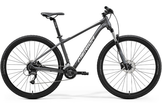 Фото: Велосипед MERIDA Big Nine 20-2x, 29, рама L, черно-серебристый матовый