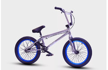 Фото: Велосипед BMX 18 713BIKES IMBARIDE Beast 18.2 Хром/Синий