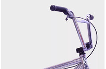 Фото: Велосипед BMX 18 713BIKES IMBARIDE Beast 18.2 Хром/Синий
