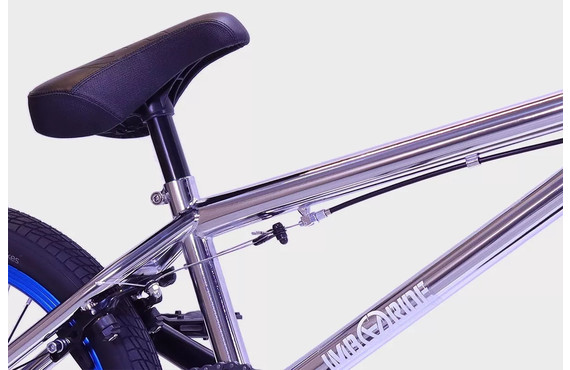 Фото: Велосипед BMX 18 713BIKES IMBARIDE Beast 18.2 Хром/Синий
