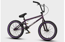 Фото: Велосипед BMX 20 713BIKES VOODOO S рама 20.5, Чёрно-фиолетовый