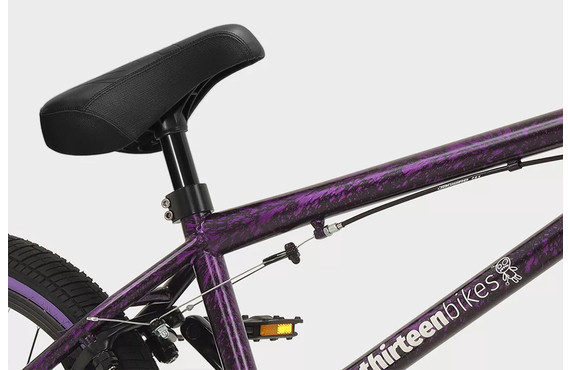 Фото: Велосипед BMX 20 713BIKES VOODOO S рама 20.5, Чёрно-фиолетовый
