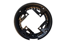 Фото: Звезда передняя PROWHEEL 44T 6/7/8ск BCD 104 с защитой Чёрный