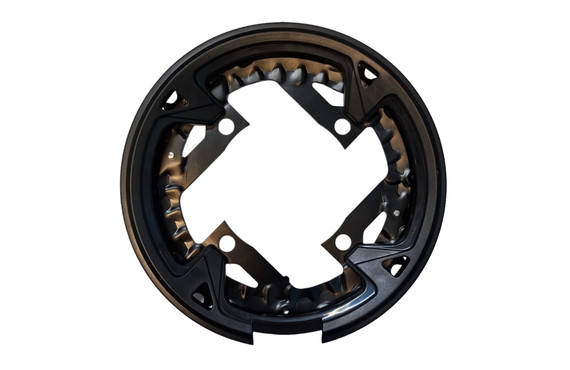 Фото: Звезда передняя PROWHEEL 44T 6/7/8ск BCD 104 с защитой Чёрный