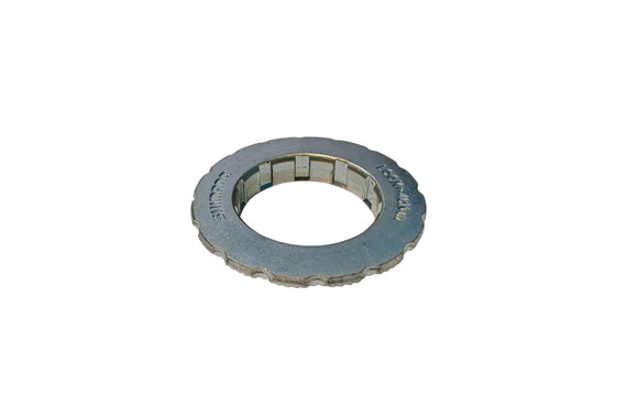 Фото: Гайка крепления ротора C.Lock SHIMANO SM-RT10-S, Серебристый