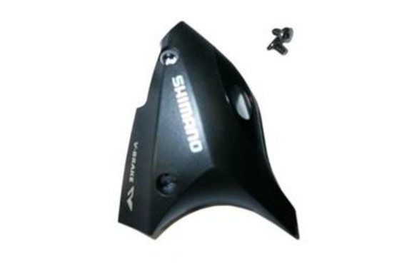 Фото: Крышка и болты к Shimano ST-EF50, для 3ск, чёрная