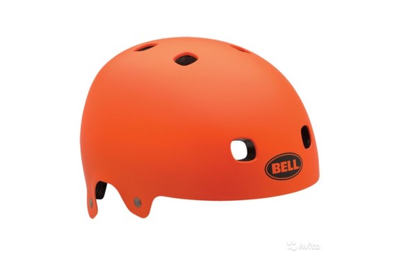 Фото: Велошлем BELL Segment Matt Burnt Orange, размер М, Оранжевый