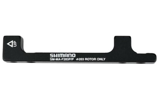Фото: Адаптер диск. тормоза SHIMANO F203P/P