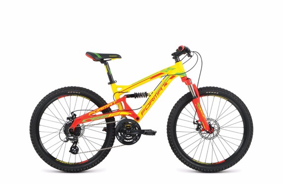 Фото: Велосипед FORMAT 6612, 24, 2016, Желтый/Оранжевый