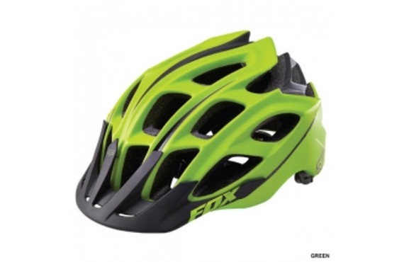 Фото: Велошлем FOX Racing Striker Helmet, S/M, Салатовый/Черный