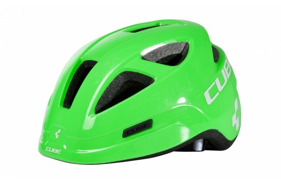 Фото: Велошлем защитный CUBE Helm Pro Junior, S, 50-54см, Салатовый
