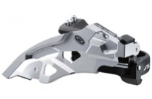 Фото: Передний переключатель SHIMANO Alivio FD-M430, 9 ск, ун-я тяга, ун-й хомут