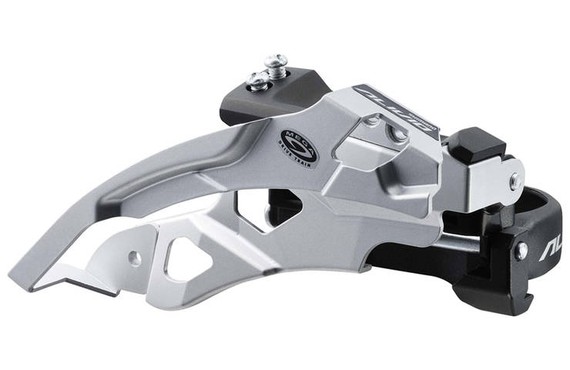 Фото: Передний переключатель SHIMANO Alivio FD-M430, 9 ск, ун-я тяга, ун-й хомут